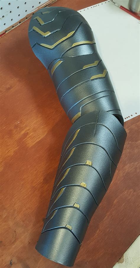 DIY Winter Soldier Arm Template Tutorial