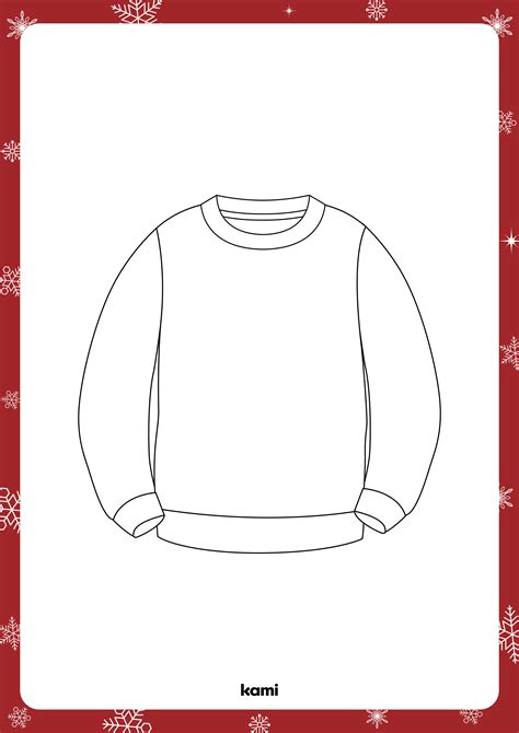 Winter Sweater Design Template Ideas