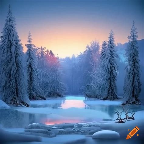 Winter Wonderland PowerPoint Template