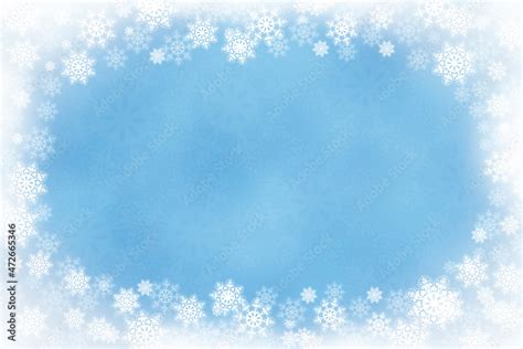 Winter wonderland border template