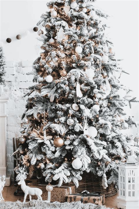 Winter Wonderland Christmas Tree Decorating Ideas