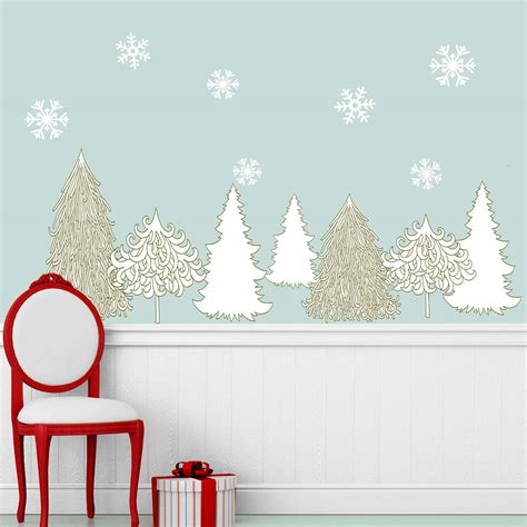 Winter wonderland decals