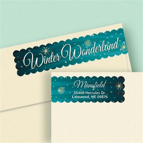 Winter Wonderland Label