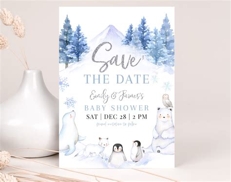 Winter Wonderland Save The Date