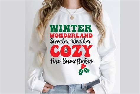 Winter Wonderland Sweater Design Template