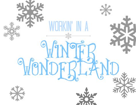 Winter Wonderland Templates for Printable Art