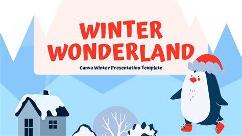 Winter Wonderland Templates for Google Slides