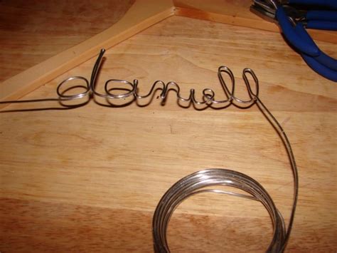 Wire lettering ideas