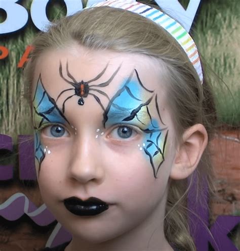 Witch face paint design