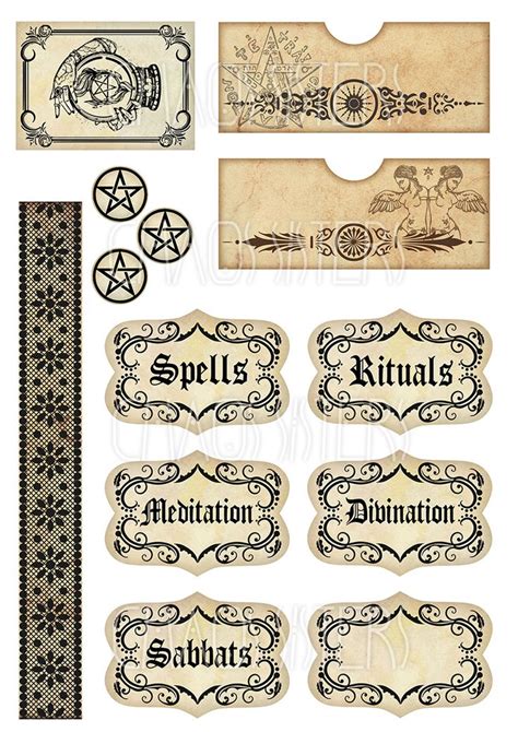 Witchcraft printables