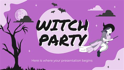 Witch's Brew Google Slides Template