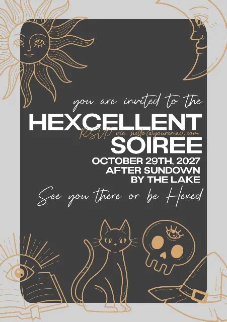 Witchy Soiree Template