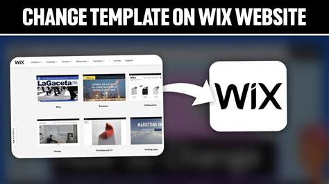 Wix Template Change