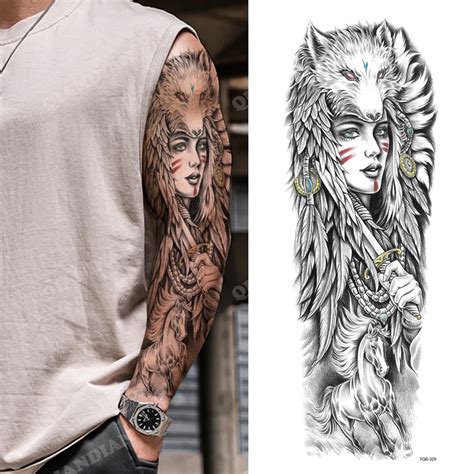 Meaning behind wolf headdress tattoos