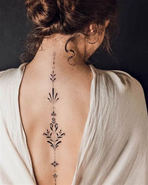 Women's back tattoos designs