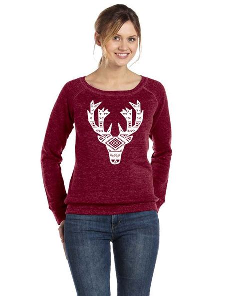 Women's Reindeer Sweater with Flashing Antlers