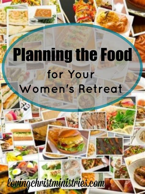 Women's Retreat Healthy Food Options