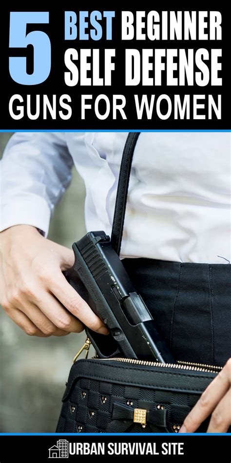 Women's self-defense guns collection