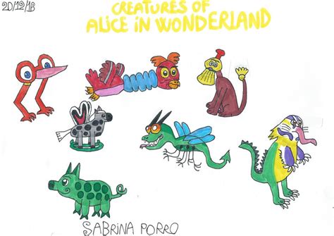 Creatures of Wonderland