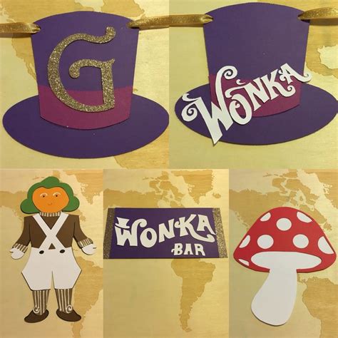 Wonka Party Banners