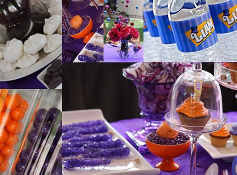 Wonka Party Food and Drinks