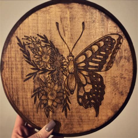 Butterfly Design for Wood Burning