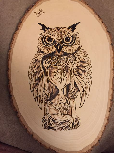 Wood Burning Design 2