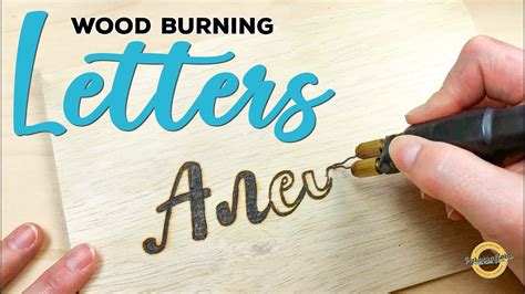 Lettering Wood Burning Templates