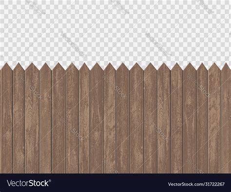 Wood Fence Template