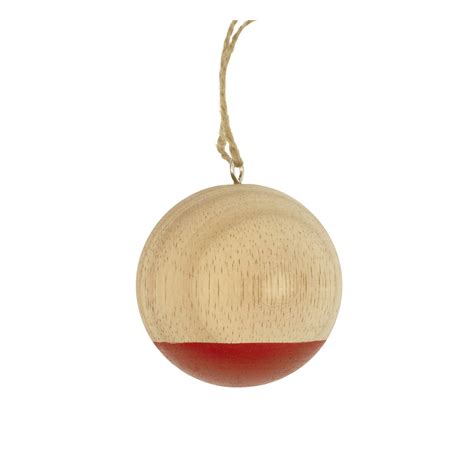 Wooden Ball Decorations