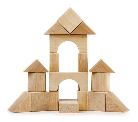 Wooden Blocks Buildings