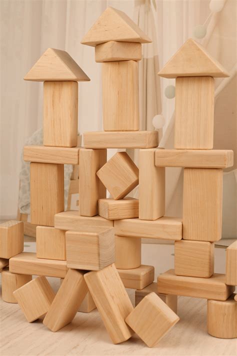 Wooden Blocks Constructions