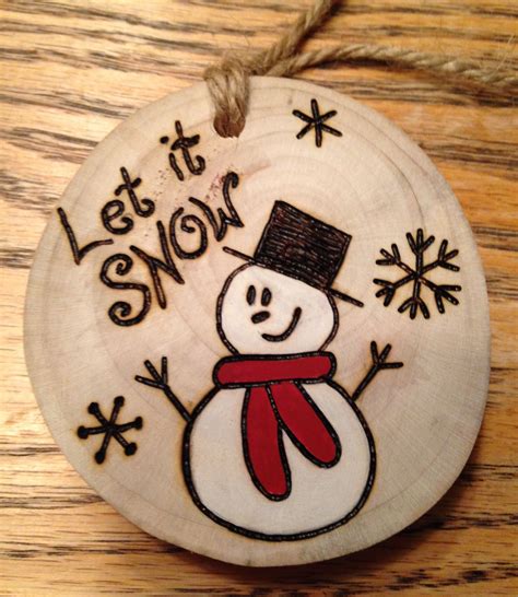 Wooden Christmas Ornaments