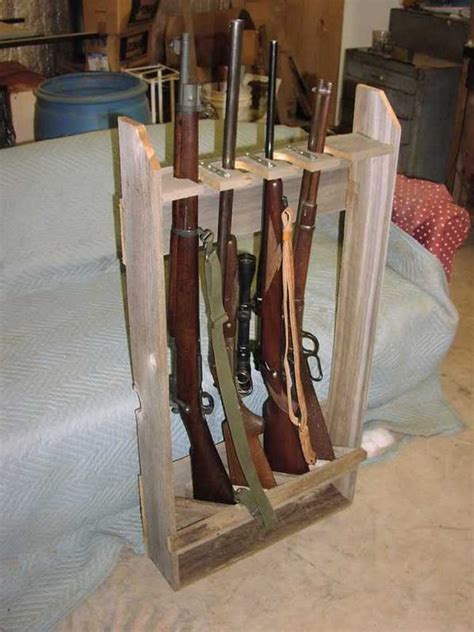 Wooden gun rack plans