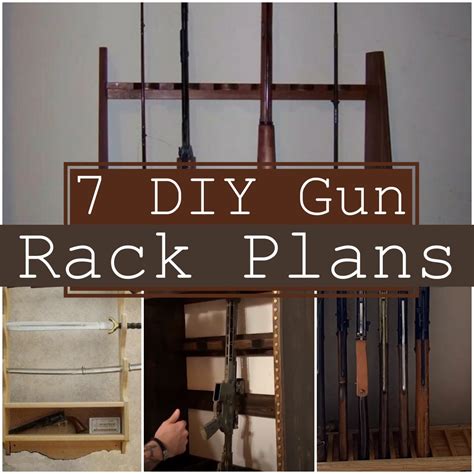 Wooden gun rack plans