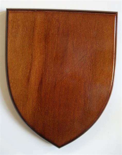 Wooden plaque material