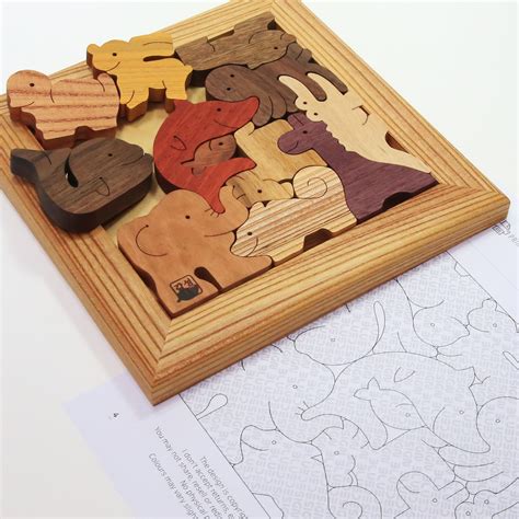 Wooden Puzzle Design