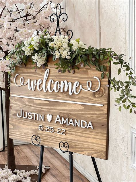 Wooden Wedding Signs