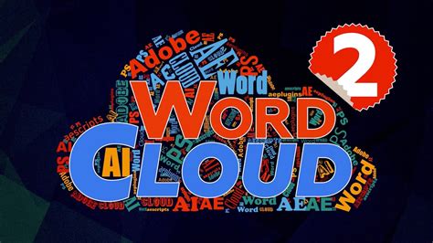 Word Cloud After Effects Template