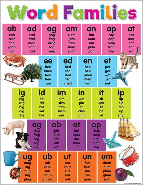 Word Families Flashcard