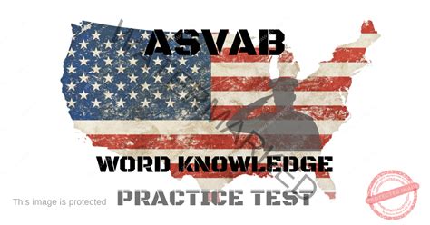 Word Knowledge Exercises for ASVAB