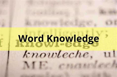 Word Knowledge Study Guide for ASVAB