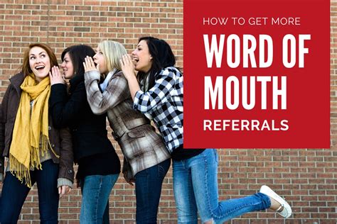 Word of mouth and referrals image