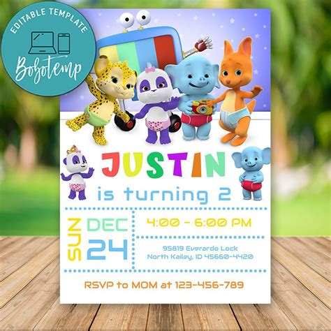 Word Party Invitation Templates Gallery 6