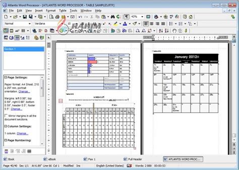 Word Processing Label Template Example