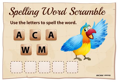 Word Scramble Games