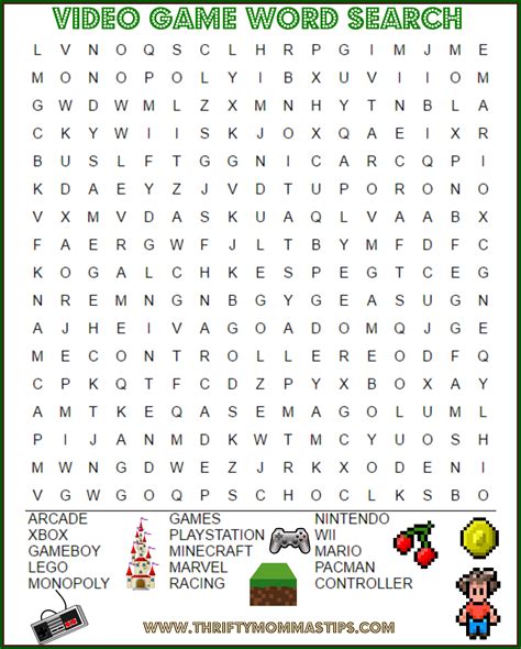 A word search game with a unique theme