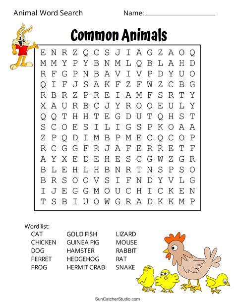 Word Search Patterns