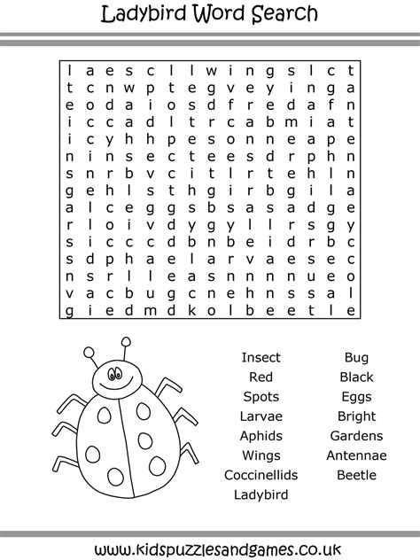 Example of a Challenging Word Search Puzzle