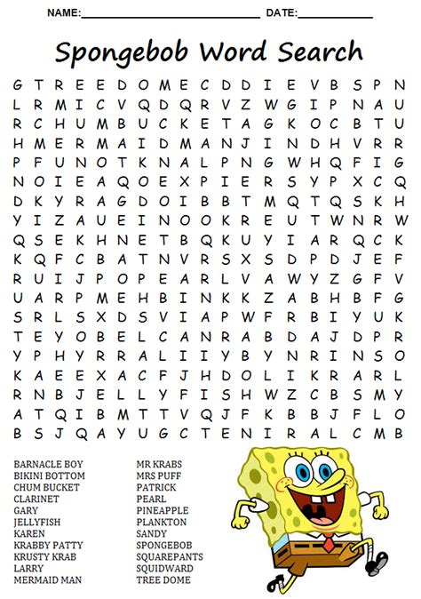 Word Search Puzzle Fun